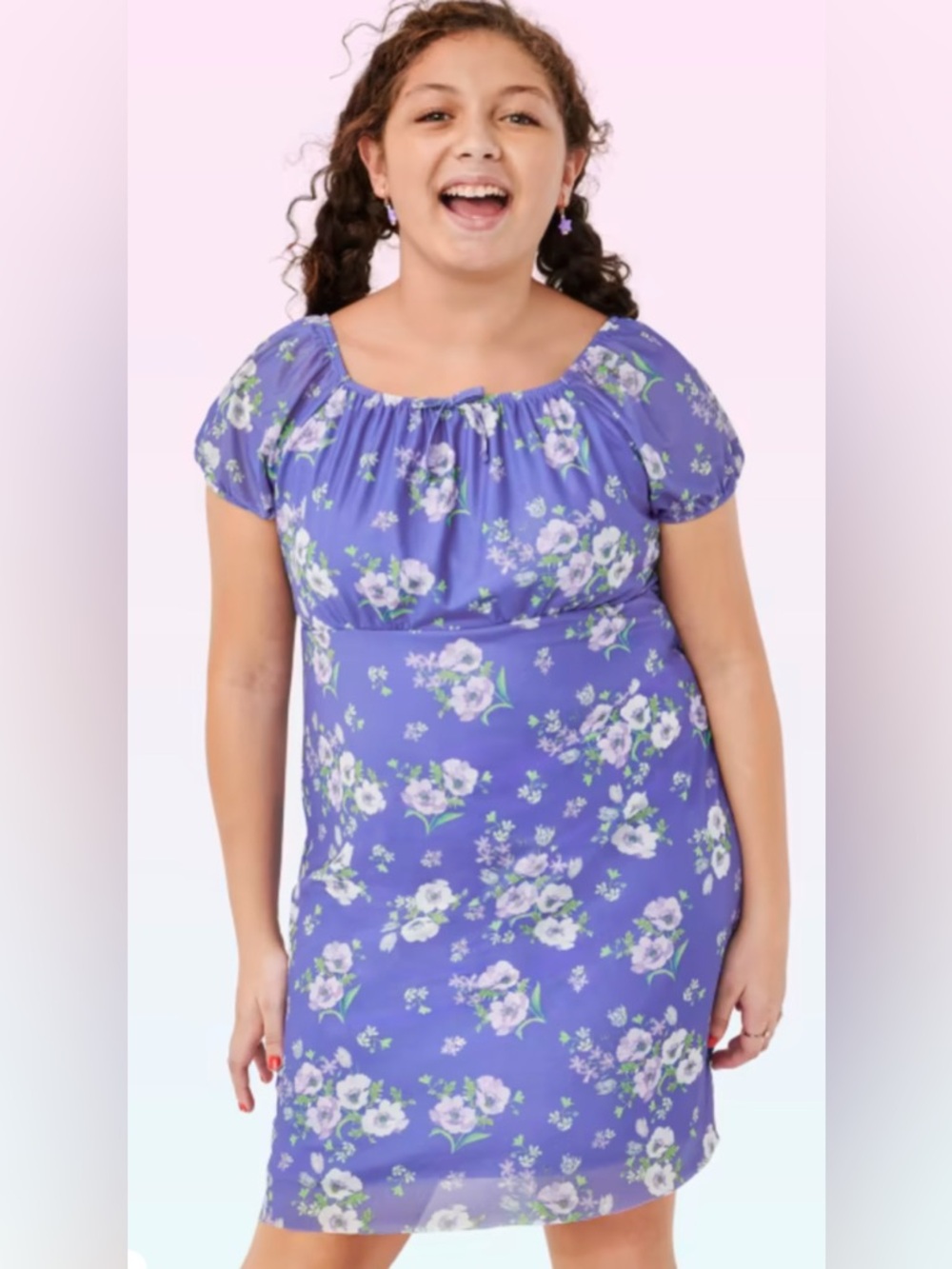 The Children’s Place / Sugar and Jade New Girls size 12/14 floral dress